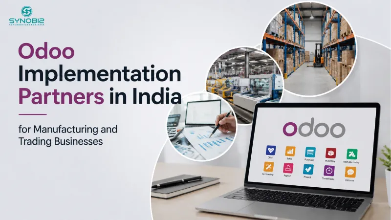 Odoo Implementation Partners in India for Manufacturing and Trading Businesses