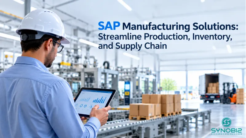 SAP Manufacturing Solutions: Streamline Production, Inventory, and Supply Chain