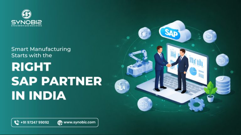 Smart Manufacturing Starts with the Right SAP Partner in India