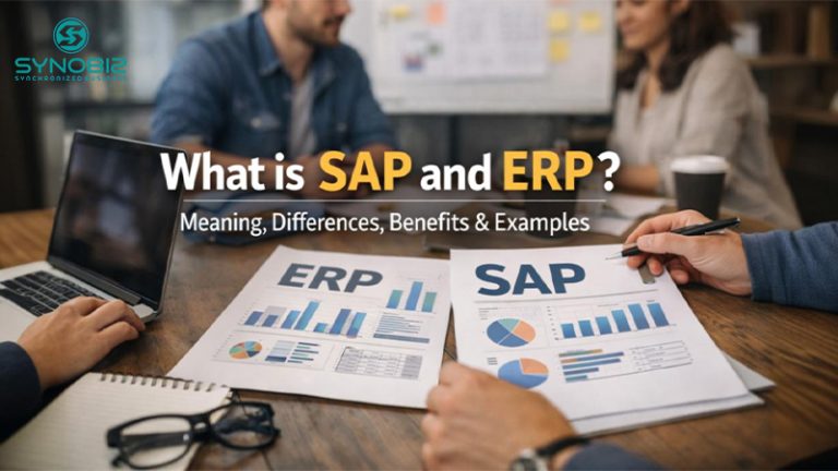 What is SAP and ERP? Meaning, Differences, Benefits & Examples